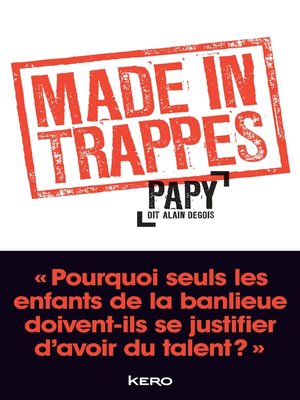 cover image of Made in Trappes